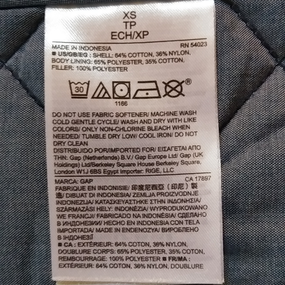 Gap Snap Button Quilted Jacket - image 7